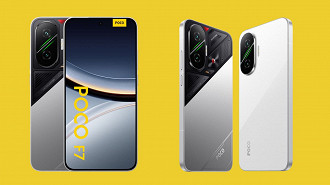 Imagens do POCO F7 (Imagem / GSMArena) Imagens do POCO F7 (Imagem / GSMArena)
