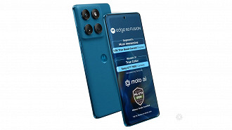 Nova cor do Edge 60 Fusion. Imagem: Reprodução Nova cor do Edge 60 Fusion. Imagem: Reprodução