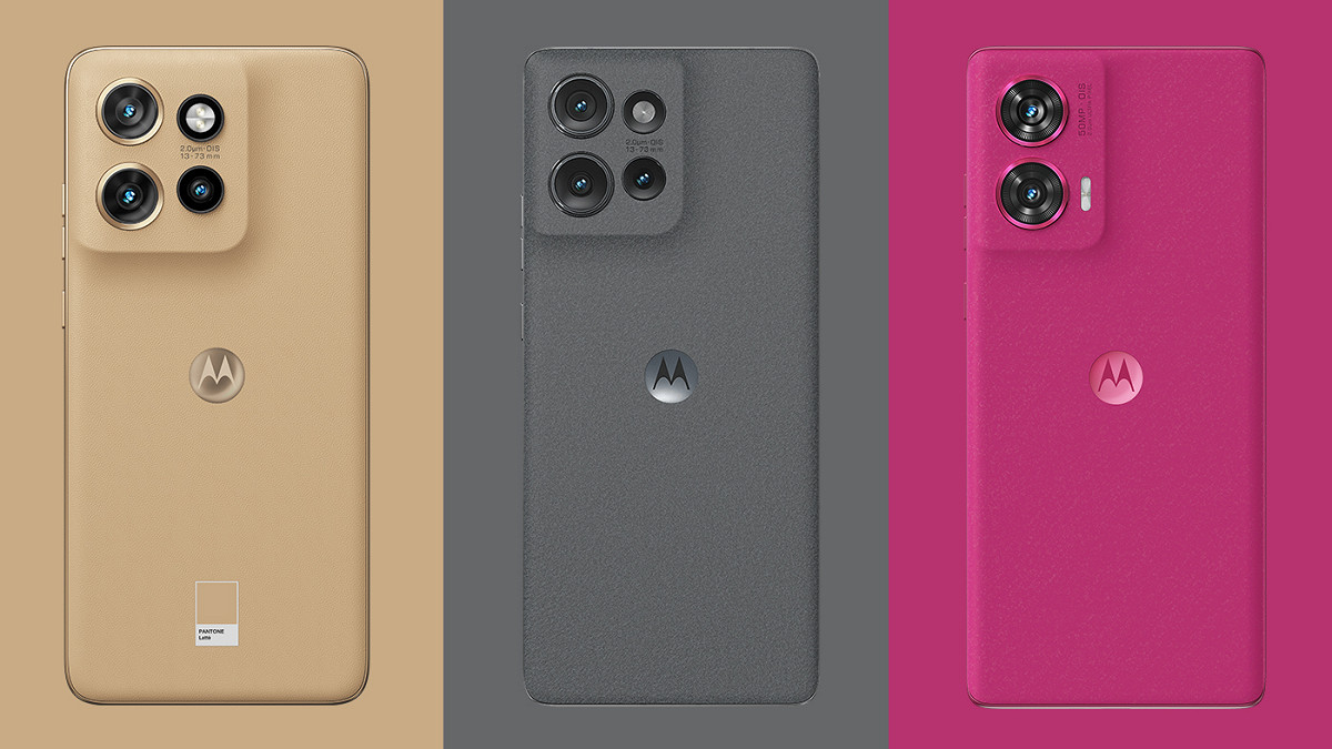 Celulares Motorola com carregamento ultrarrápido