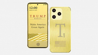 Trump Mobile T1. Imagem: Reprodução Trump Mobile T1. Imagem: Reprodução