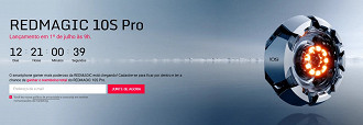 RedMagic 10S Pro será lançado no Brasil em julho RedMagic 10S Pro será lançado no Brasil em julho