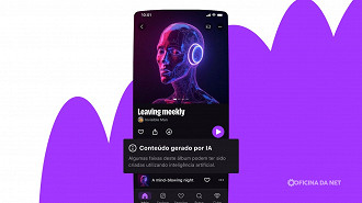 Deezer cria sistema para identificar músicas feitas por inteligência artificial no streaming. Imagem: Deezer/Reprodução Deezer cria sistema para identificar músicas feitas por inteligência artificial no streaming. Imagem: Deezer/Reprodução