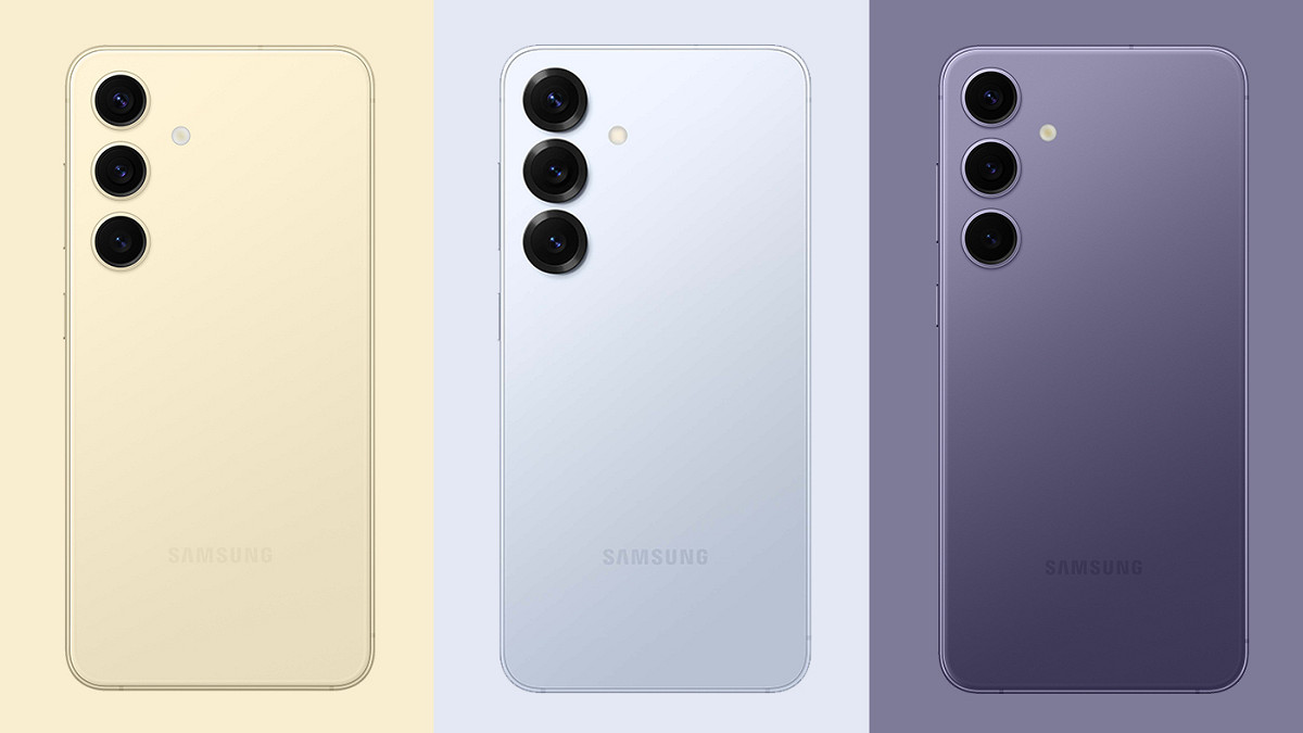 Celulares Samsung com design premium