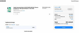 Galaxy A26 5G (256GB) com 32% de desconto na Samsung! Galaxy A26 5G (256GB) com 32% de desconto na Samsung!
