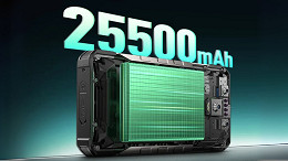Esse celular é um tanque de guerra com bateria monstra de 25.500 mAh
