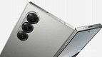 Galaxy Z Fold7 vaza em imagens mostrando as três opções de cores; veja