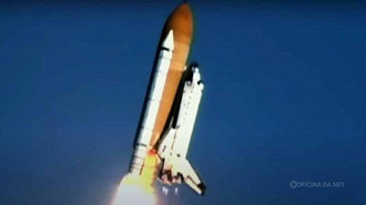 Ônibus espacial Columbia inicia missão STS-50 Ônibus espacial Columbia inicia missão STS-50
