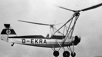 Primeiro voo do helicóptero Focke-Wulf Fw 61 Primeiro voo do helicóptero Focke-Wulf Fw 61