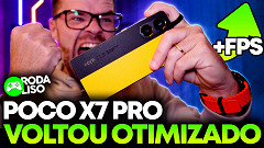 Atualizei o POCO X7 Pro e a performance melhorou muito!  // RODA LISO