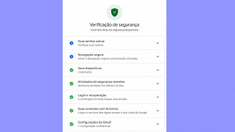 Ferramenta Verificação de segurança do Google (Imagem: Wagner Pedro/Oficina da Net) Ferramenta Verificação de segurança do Google (Imagem: Wagner Pedro/Oficina da Net)