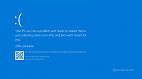 Microsoft muda Tela Azul da Morte do Windows (e não é mais azul); veja como ficou