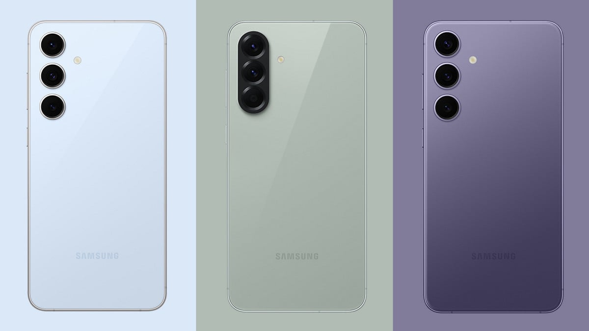 Celulares Samsung com telas ultrabrilhantes 