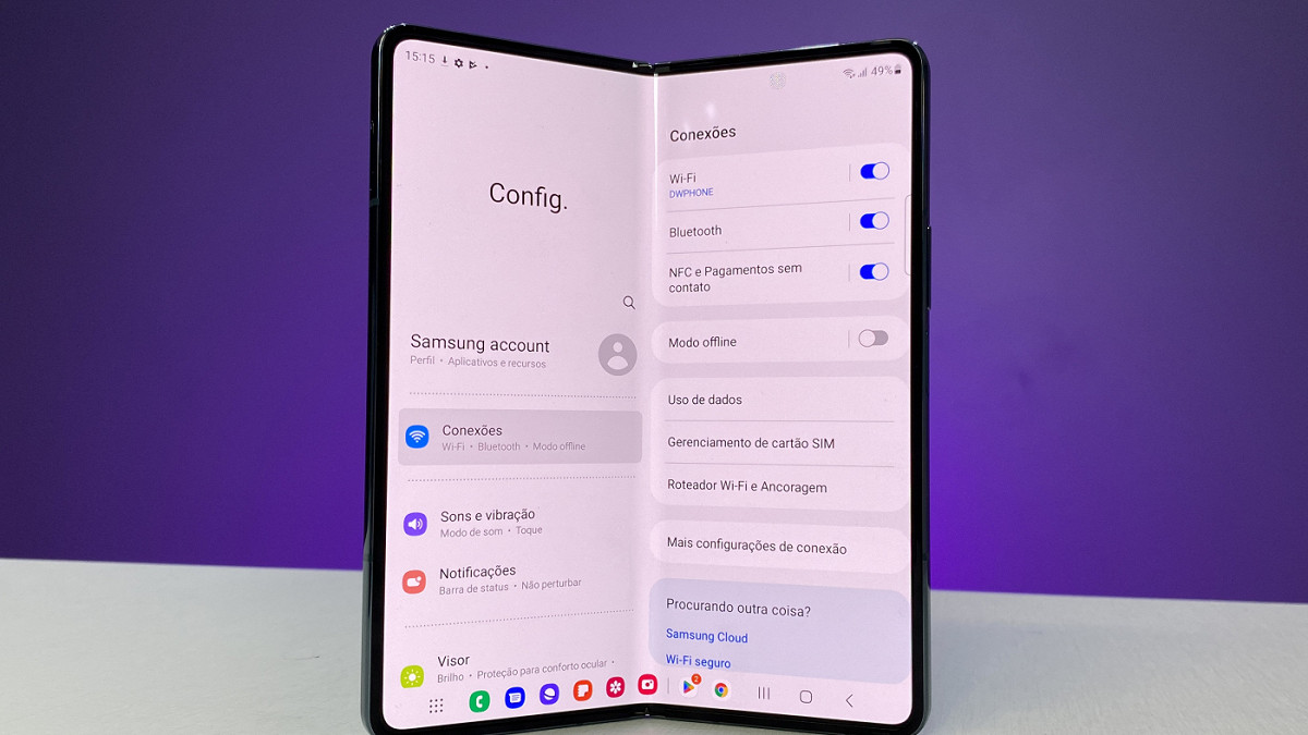 Galaxy Z Fold 4 recebendo patch de segurança de junho