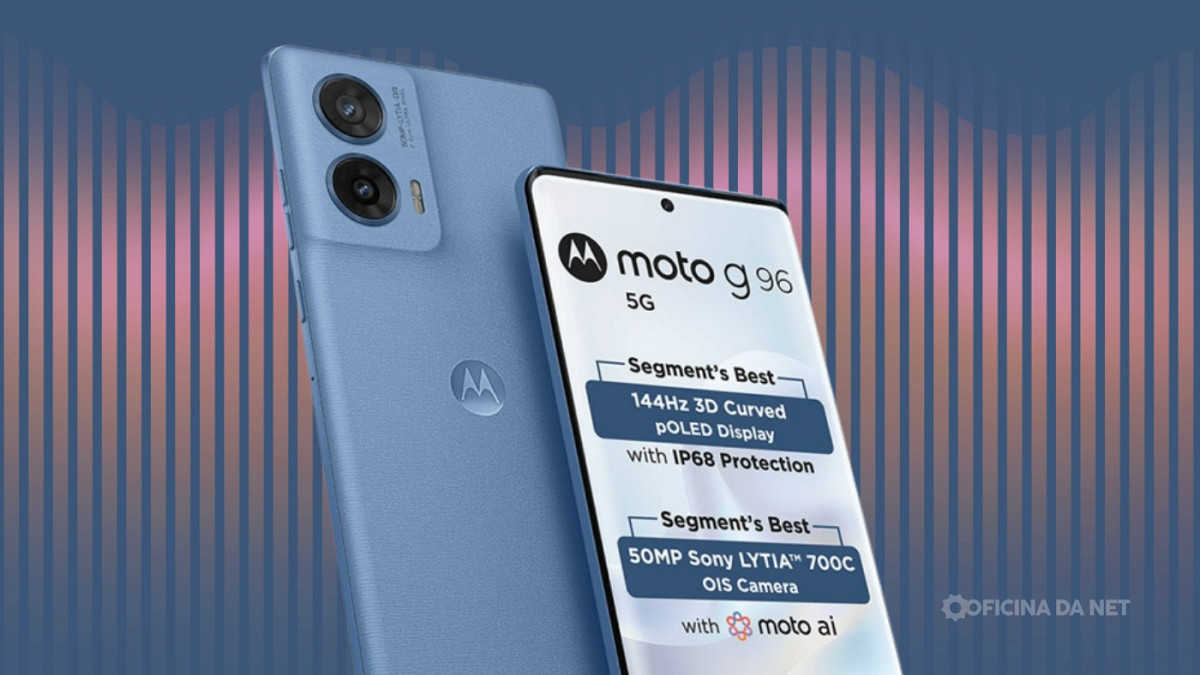 Moto G96 vaza em quatro opções de cores e mais detalhes confirmados