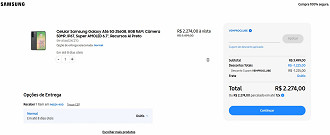 Galaxy A56 5G de 256GB com 35% de desconto nessa semana! Galaxy A56 5G de 256GB com 35% de desconto nessa semana!