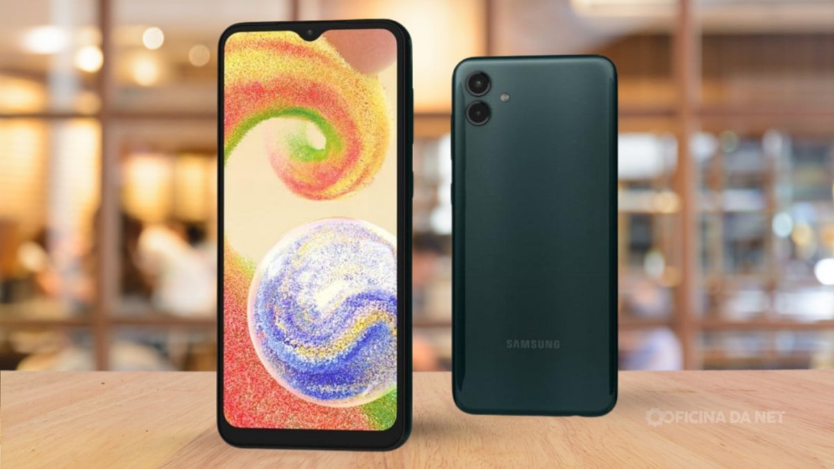 Galaxy A04 recebe atualização de segurança de julho