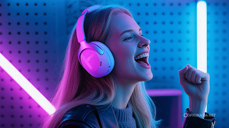 Haylou S40 ANC. Imagem: Haylou/Reprodução Haylou S40 ANC. Imagem: Haylou/Reprodução