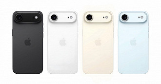 Cores do iPhone 17 Air Cores do iPhone 17 Air