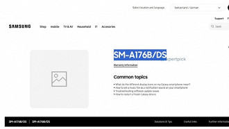 Galaxy A17 5G aparece no site da Samsung Galaxy A17 5G aparece no site da Samsung