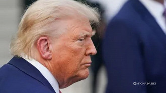 Trump acusou o STF de censura em carta enviada ao Brasil. Imagem: Reprodução Trump acusou o STF de censura em carta enviada ao Brasil. Imagem: Reprodução