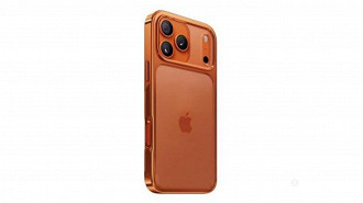 iPhone 17 Pro na co laranja vibrante. Imagem: Reprodução