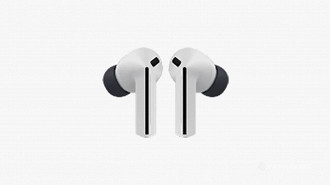 Suposto design do Galaxy Buds 3 FE mostra gastes maiores e sensíveis ao toque. Image: Reprodução Suposto design do Galaxy Buds 3 FE mostra gastes maiores e sensíveis ao toque. Image: Reprodução