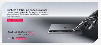 Preço de lançamento do REDMAGIC Astra. Fonte: REDMAGIC