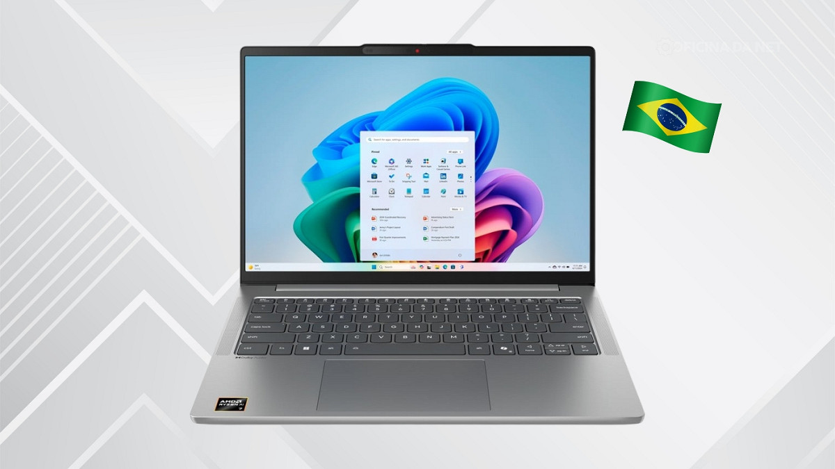 Lenovo lança novo IdeaPad Slim 5 no Brasil com chip AMD Ryzen AI