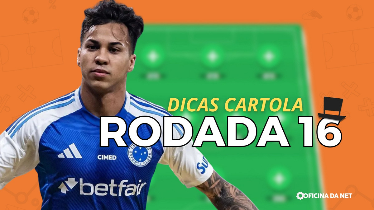 Dicas da rodada 16 Cartola FC 2025