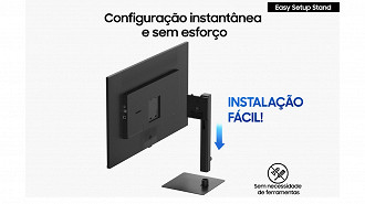 Samsung ViewFinity S8. Imagem: Samsung/Reprodução