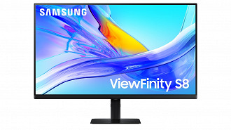 ViewFinity S8. Imagem: Samsung/Reprodução