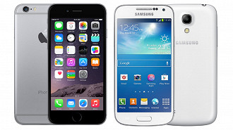 Os modelos iPhone 6 e Galaxy S4 Minisão alguns que já não suportam mais o WhatsApp. Imagem: Reprodução