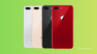 O iPhone 8 Plus é um dos modelos que não devem receber o iOS 26. Imagem: Reprodução