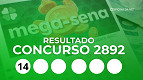 Mega-Sena 2892: veja o resultado, quem ganhou e próximo sorteio Mega-Sena 2892: veja o resultado, quem ganhou e próximo sorteio