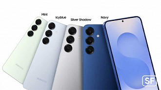 Galaxy S25 FE aparece em 4 opções de cores Galaxy S25 FE aparece em 4 opções de cores