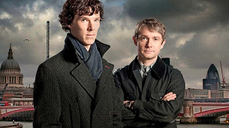 Sherlock, da BBC. Imagem: Reprodução Sherlock, da BBC. Imagem: Reprodução