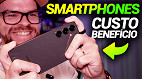 TOP 7 melhores celulares custo-benefício para comprar em agosto de 2025