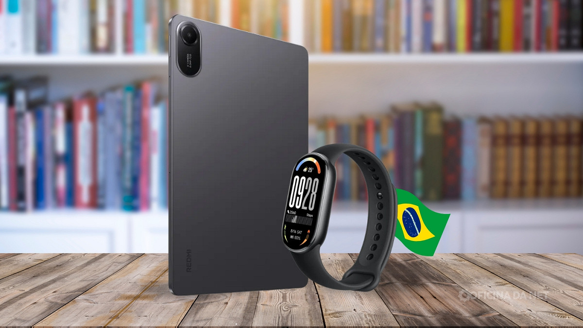 Xiaomi lança Smart Band 10 e Redmi Pad 2 no Brasil