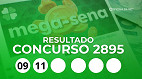 Mega-Sena 2895: veja o resultado, quem ganhou e próximo sorteio