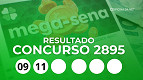 Mega-Sena 2895: veja o resultado, quem ganhou e próximo sorteio