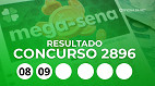 Mega-Sena 2896: veja o resultado, quem ganhou e próximo sorteio