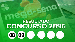 Mega-Sena 2896: veja o resultado, quem ganhou e próximo sorteio Mega-Sena 2896: veja o resultado, quem ganhou e próximo sorteio
