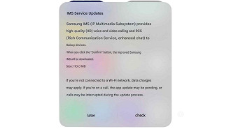 Atualização está sendo distribuída e vai aparecer automaticamente como um aviso na tela inicial. Imagem: Reprodução
