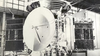 A sonda soviética Marte 6 foi a primeira a pousar em Marte. Imagem: Reprodução A sonda soviética Marte 6 foi a primeira a pousar em Marte. Imagem: Reprodução