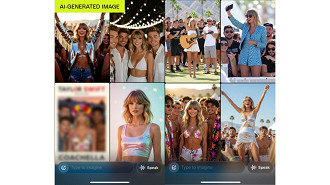Grok está gerando nudes falsos de celebridades. Imagem: The Verge/Reprodução Grok está gerando nudes falsos de celebridades. Imagem: The Verge/Reprodução