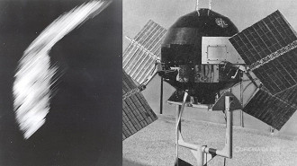Explorer 6 é lançado e envia a imagem da Terra vista do espaço. Imagem: Reprodução