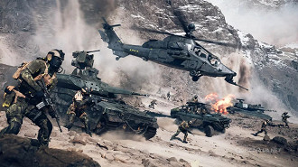 Com recurso Game on Drivre, as novas GPUs ganham suporte a jogos como Battlefield 6 (Beta). Imagem: Reprodução