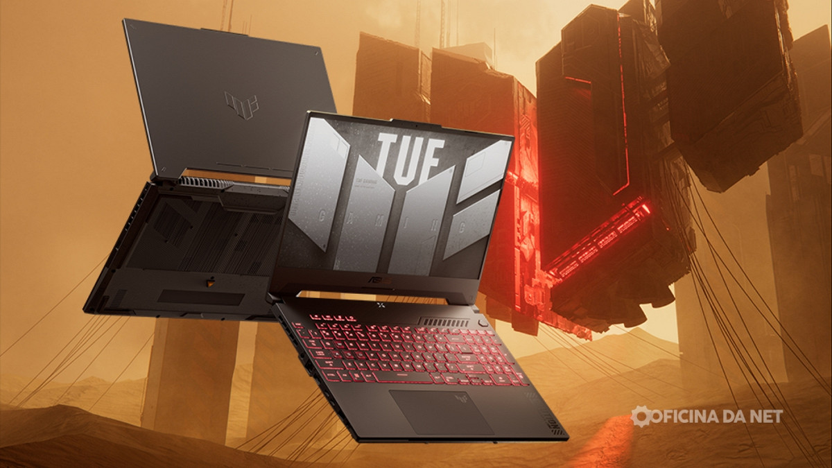 Notebooks Zenbook S 14 e TUF Gaming A15 em promoção na FAST