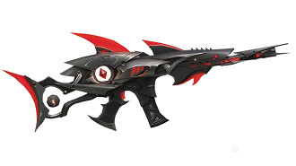 SCAR - Megalodonte está disponível no Escolha Royale do Free Fire. Imagem: Oficina da Net