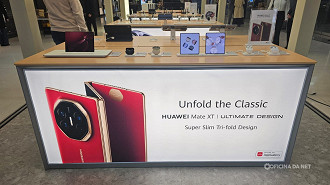 Huawei inaugura pop-store no Shopping Cidade São Paulo. Imagem: Felipe Lupetti/Oficina da Net